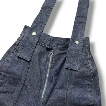 새상품급 LIVINGTONE 데님 살로펫 하의 오버롤 36