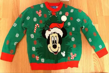 2019 크리스마스 니트 스웨터 도쿄 디즈니 리조트 한정판 미키마우스