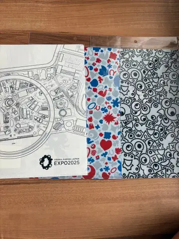 오사카 엑스포 미야쿠미야쿠 클리어 파일 3종 세트