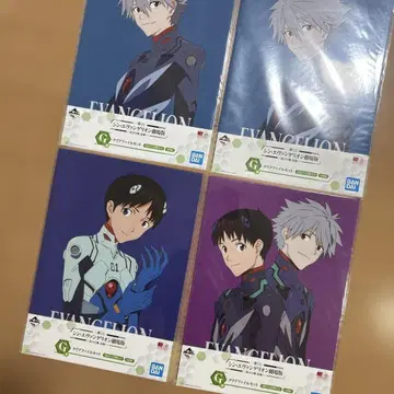 [ 제일복권 ] 에반게리온 3종류 4장 세트