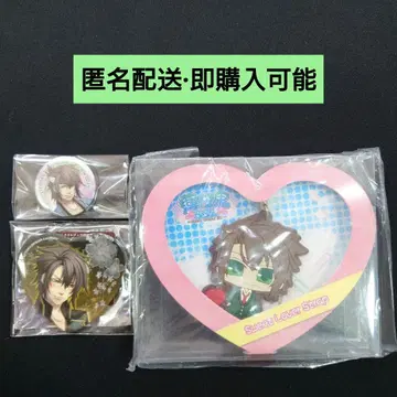 박앵귀 오키타 소지 123 오토메이트 페스티벌 하트 캔뱃지 등