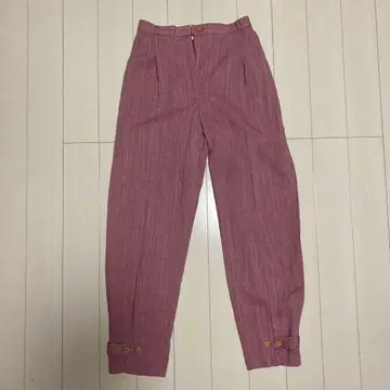 핑크 캐주얼 팬츠