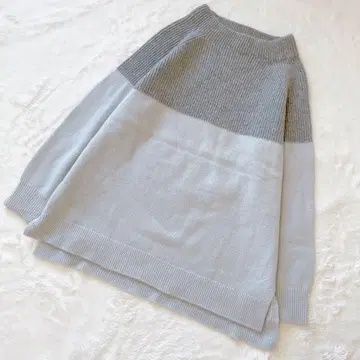 [ 새상품급 ] 23구 빅 사이즈 46 4L 보트넥 캐시미어 니트