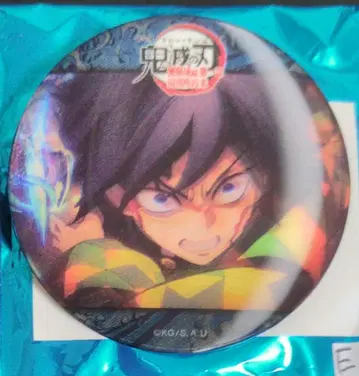 귀멸의 칼날 무한성편 제1기 물의 호흡 애니메이션 캔뱃지 E