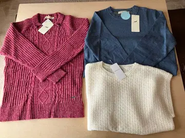 울 혼방 스웨터 튜닉 등 3점