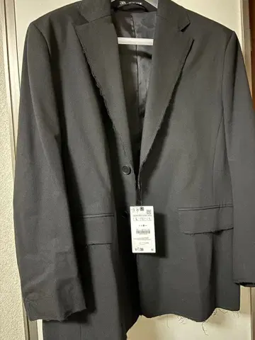 택 포함 미사용 새상품 ZARA 크러쉬 자켓