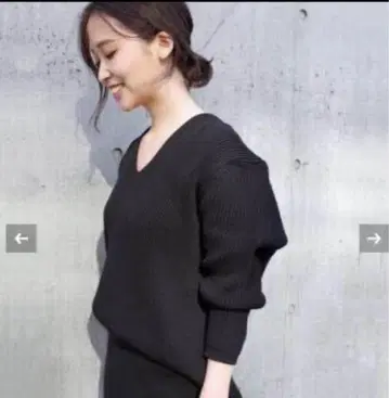 Deuxieme Classe MARU아제 풀오버 블랙