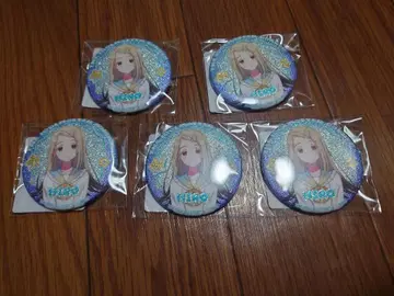 학원 아이돌 마스터 DMM 스크래치 E상 캔뱃지 시노자와 히로 5점 세트