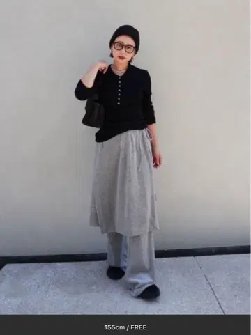 credona 코튼 벨로아 레이어드 팬츠