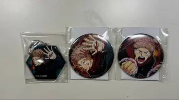 주술회전 이타도리 유우지 캔뱃지