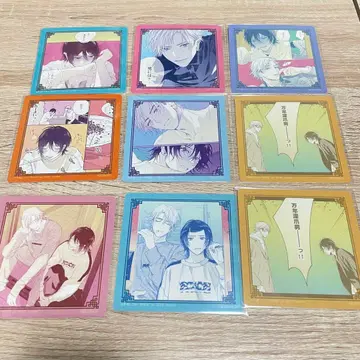 순정으로 뭐가 나빠 콜라보 카페 순정다방 페이퍼 코스터 컴플리트 세트