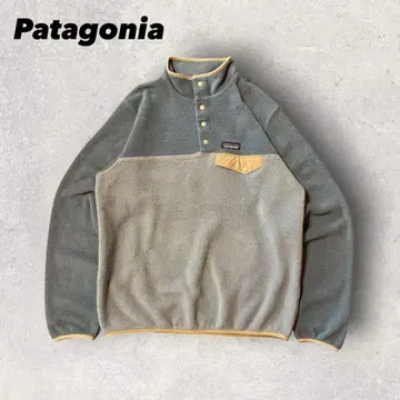 [ 파타고니아 ] 신틸라 스냅T 플리스 M 스카이블루 인기 모델 d