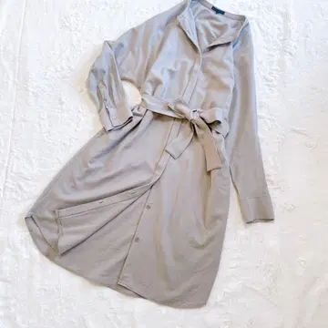 ICB 아이씨비 빅 사이즈 44 XXL 셔츠 원피스 롱