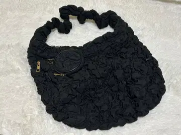 포코포코 디자인 블랙 나일론 숄더백 한국에서 구매 대용량