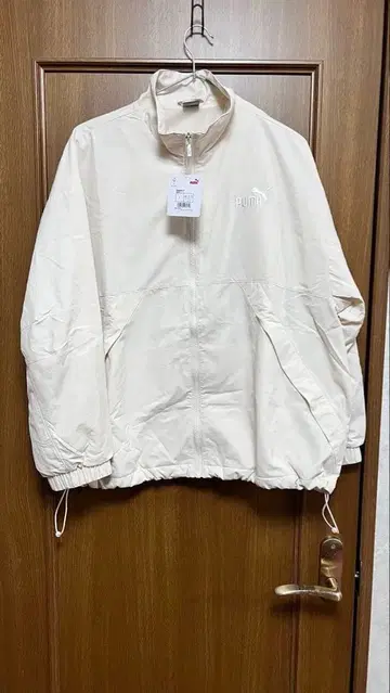 PUMA 우먼 자켓 L 사이즈 아이보리