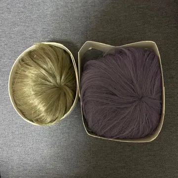 봉제 인형용 가발 2개