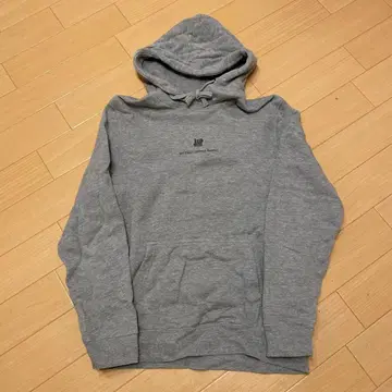 그레이 후드 부착 후드티 언디피티드 UNDEFEATED