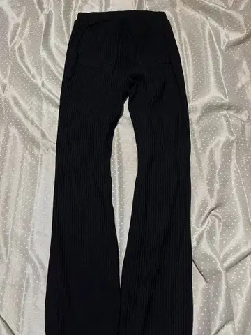 MOUSSY 리브 편직 팬츠