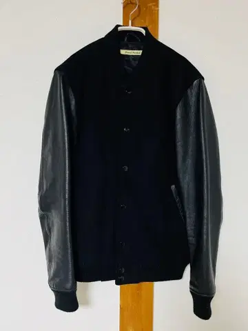 바시티 자켓 올 블랙 저널 스탠다드 L 사이즈