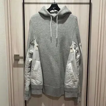 sacai 남성용 후드 부착 후드티 SCM-033