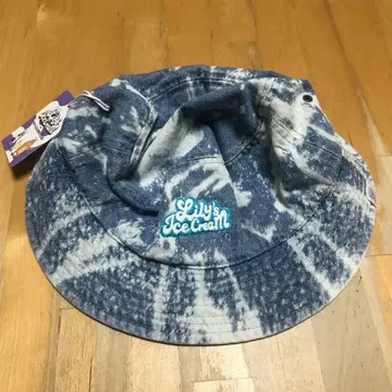 릴리의 아이스크림 햇 오키나와 버킷햇 데님