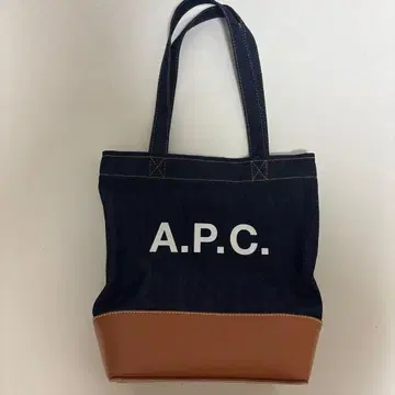 A.P.C. 데님 토트백