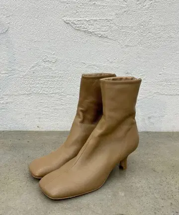 GALENA 가죽 스퀘어 부츠