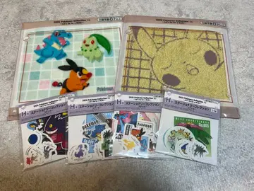 포켓몬 제일복권 타월 스티커 세트