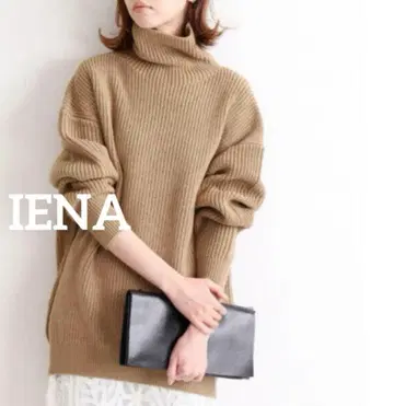 IENA 이에나 아제 루즈 풀오버 터틀넥 루즈핏