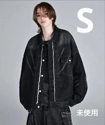 ADRER 블라스트 데님 패디드 (충전솜) 블루종