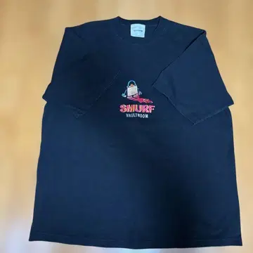 SMURF VAULTROOM 블랙 T셔츠 L 사이즈