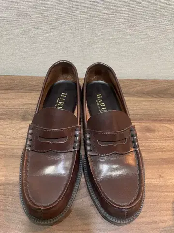 HARUTA 브라운 로퍼 (3회 착용)