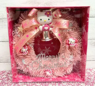 헬로키티 크리스마스 리스