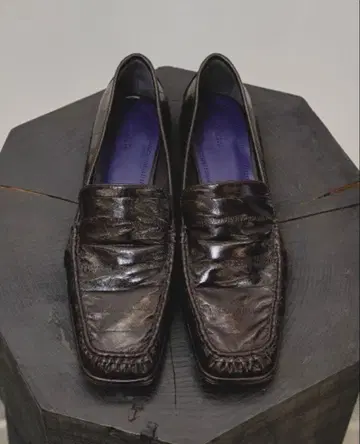 TODAYFUL Squaretoe Gather Loafers 38