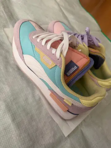 PUMA 푸마 멀티 컬러 마카롱 컬러 컬러풀 스니커즈 24.5