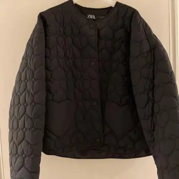 ZARA 자라 하트 퀼팅 자켓 빅 사이즈 L 사이즈