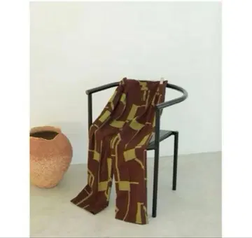 TODAYFUL 지오메트릭 턱 트라우저