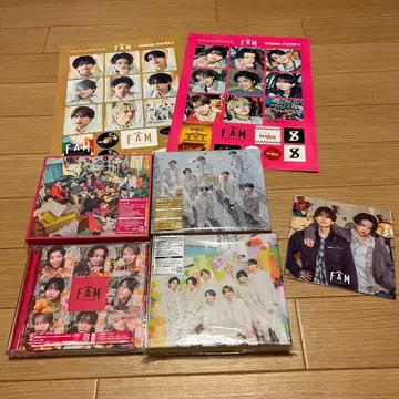 timelesz FAM 4 형태 세트 ~혜택 포함~