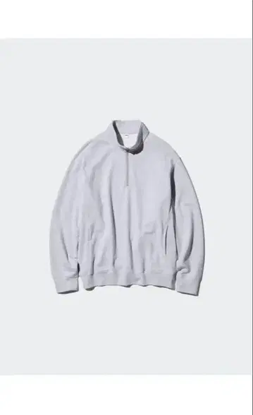 맨투맨 하프 지퍼 셔츠 M