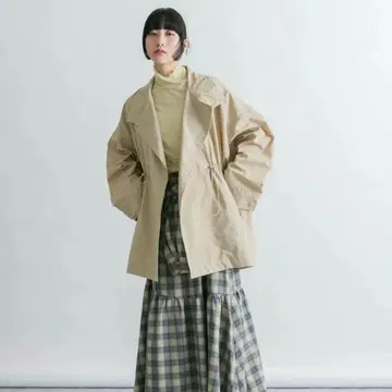 KBF 스탠드 카라 BIG 나일론 자켓