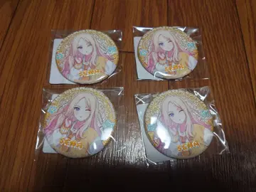 학원 아이돌 마스터 DMM 스크래치 E상 캔뱃지 쥬오 호시나 5종 세트