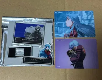 kof 2000 쿨라 승리 아크릴 스탠드 특전 클리어 카드 세트