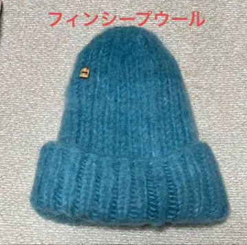 myssy 핀 쉽 울 니트 모자