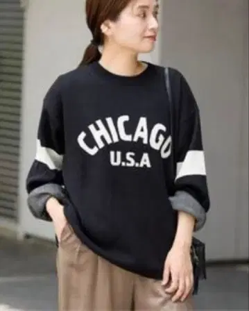 저널 스탠다드 로고 니트 JOURNAL STANDARD