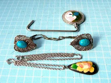 칠보 액세서리 3점