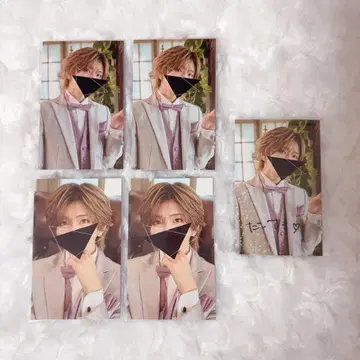 쵸코라비 사쿠라군 턱시도 폴라로이드 세트 메시지 있음