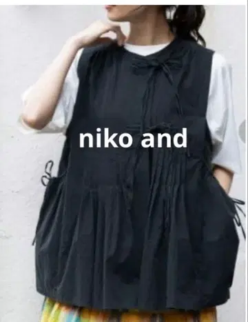 여성 상의 niko and 핀턱 2WAY 베스트