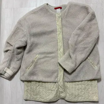 alcali 보아 퀼팅 코트