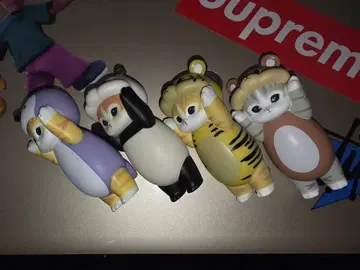 mofusand 인형옷냥 소프트 비닐 피규어 4개 세트