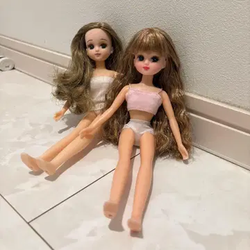리카짱 2체 세트 리카짱 본체 덕질 인형 여아 완구